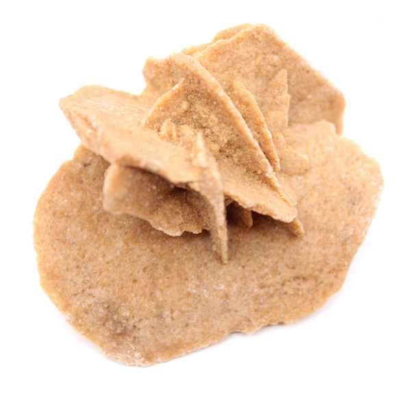 Mini Moroccan Desert Rose: specimen of natural gypsum