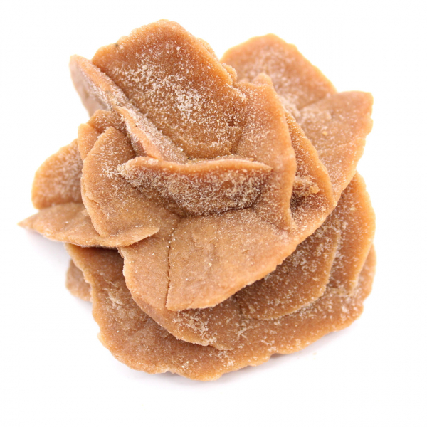 Large desert rose crystal: specimen from Morocco