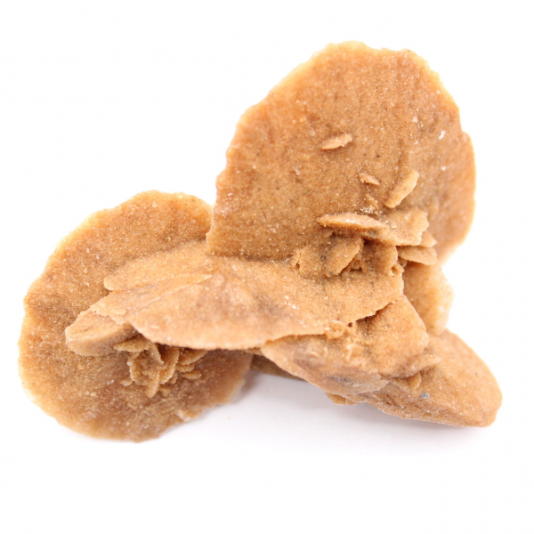 Small Moroccan Desert Rose: the radiance of natural gypsum