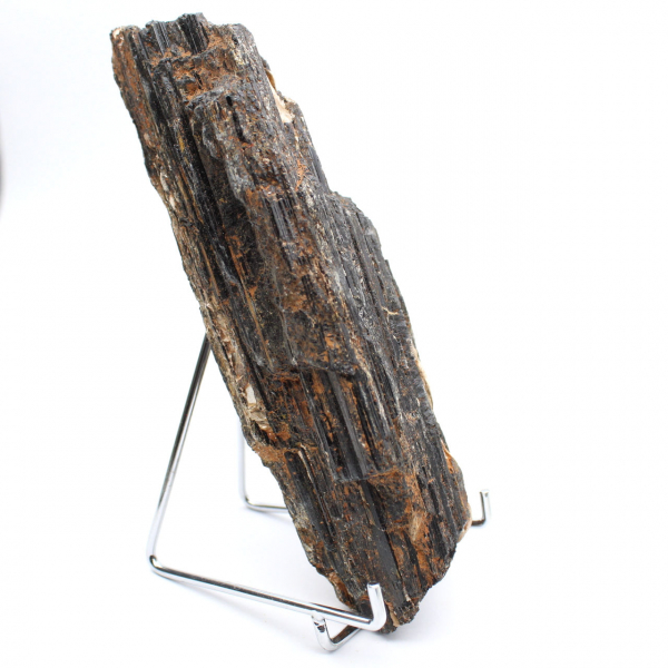 Black Tourmaline from Madagascar - Rough Mineralogical Specimen