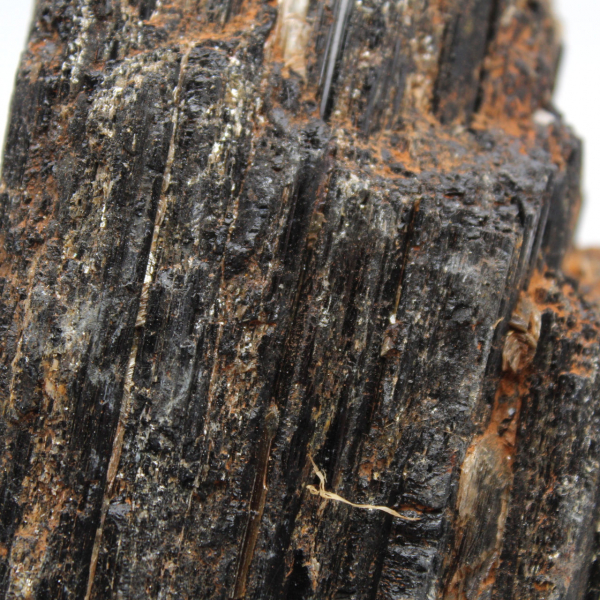 Black Tourmaline from Madagascar - Rough Mineralogical Specimen