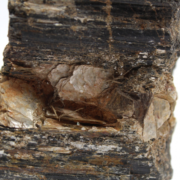 Mineralogical Specimen - Raw Black Tourmaline Madagascar