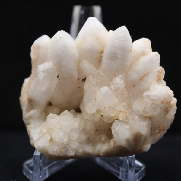 Natural Moroccan flower quartz with visible crystals