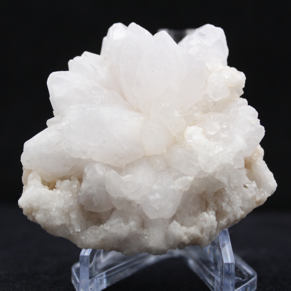 Natural flower quartz from Morocco with fine crystals