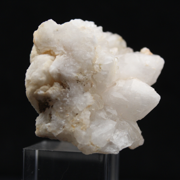 Moroccan flower quartz in balanced crystallization