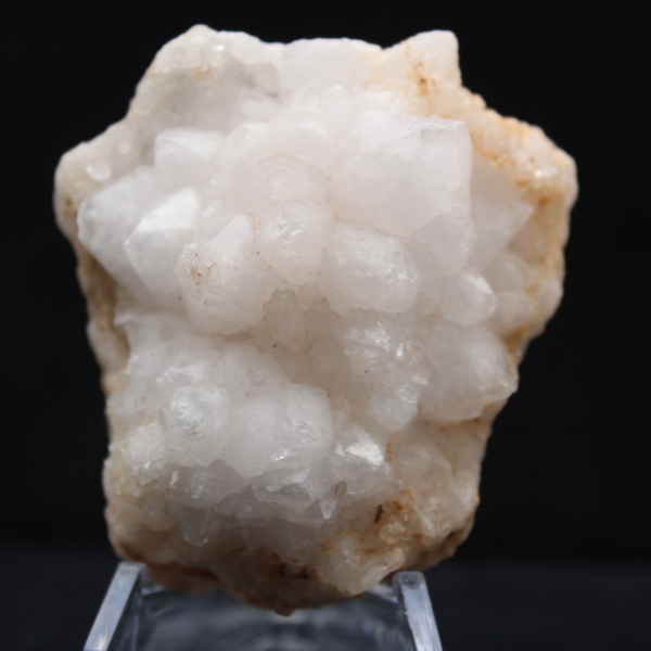 Natural crystallization of flower quartz from Morocco