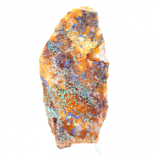 Two-tone Raw Azurite Malachite