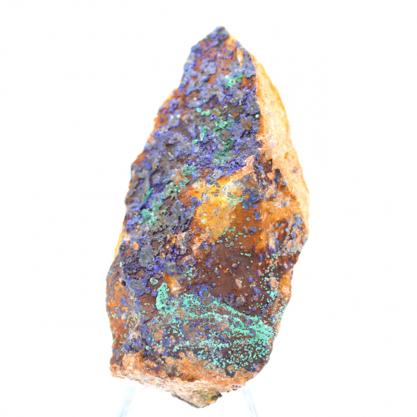 Two-tone Raw Azurite Malachite