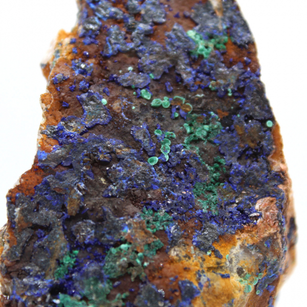 Two-tone Raw Azurite Malachite