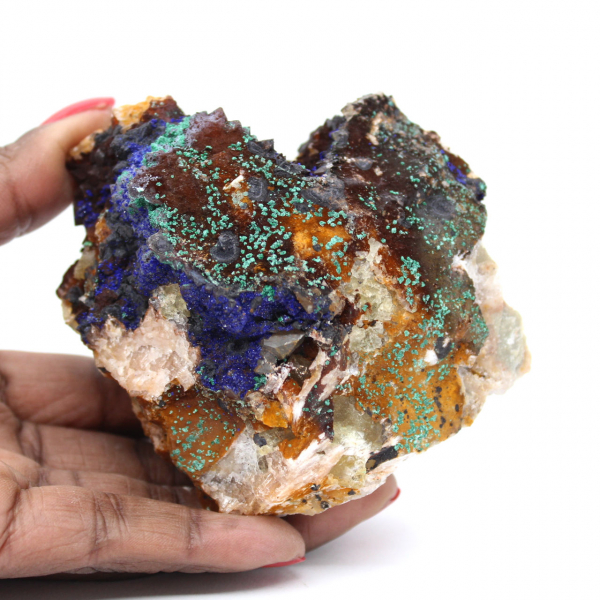 Raw Natural Azurite Malachite