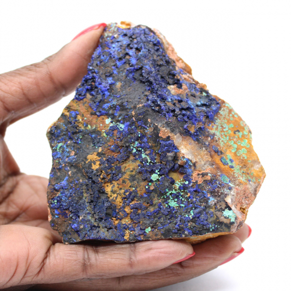 Natural Malachite Azurite from Morocco