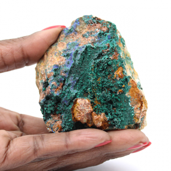 Raw Malachite Azurite from Morocco