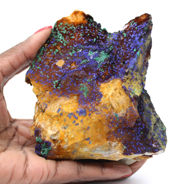 Malachite Azurite Specimen Morocco