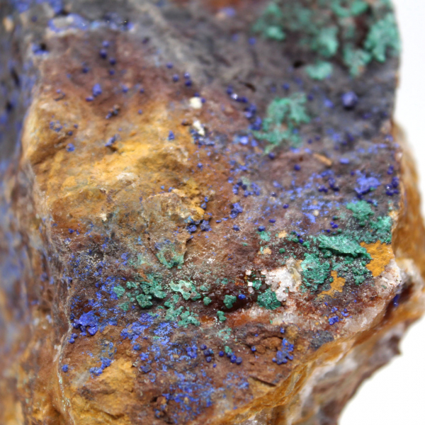 Malachite Azurite crystals Morocco