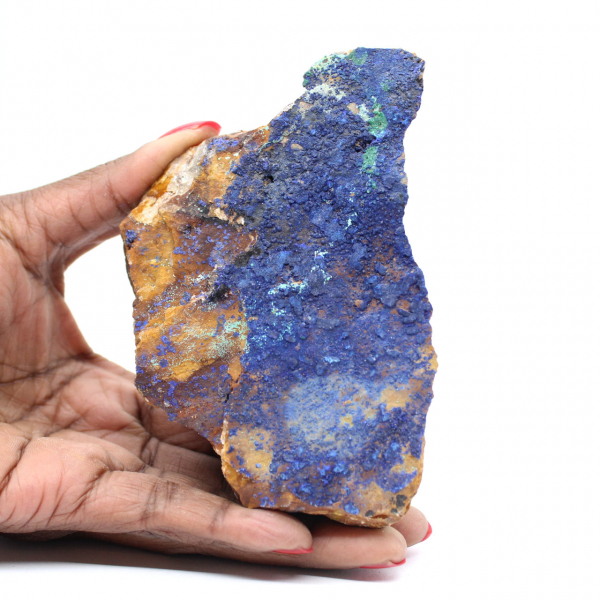 Malachite Azurite crystals Morocco