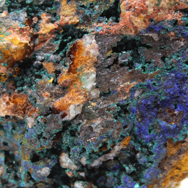 Azurite Malachite Specimen Morocco
