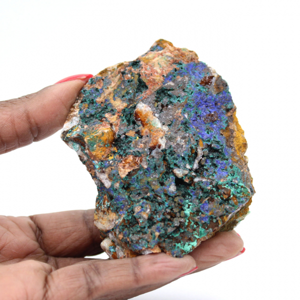 Azurite Malachite Specimen Morocco