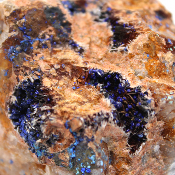 Malachite Azurite Crystals Morocco