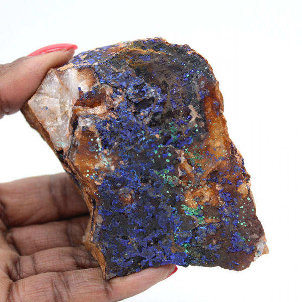 Malachite Azurite Crystals Morocco