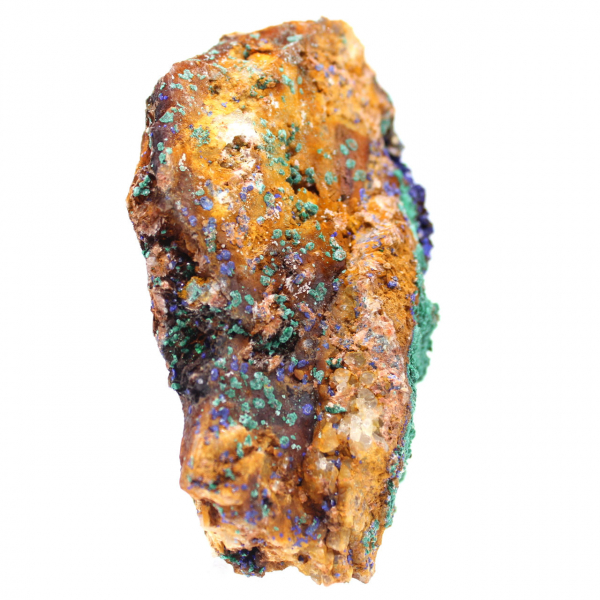 Natural Azurite and Malachite Duo