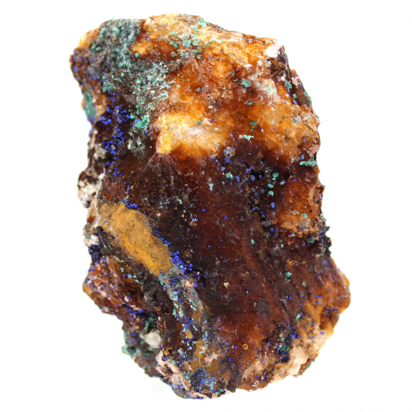 Natural Azurite and Malachite Duo