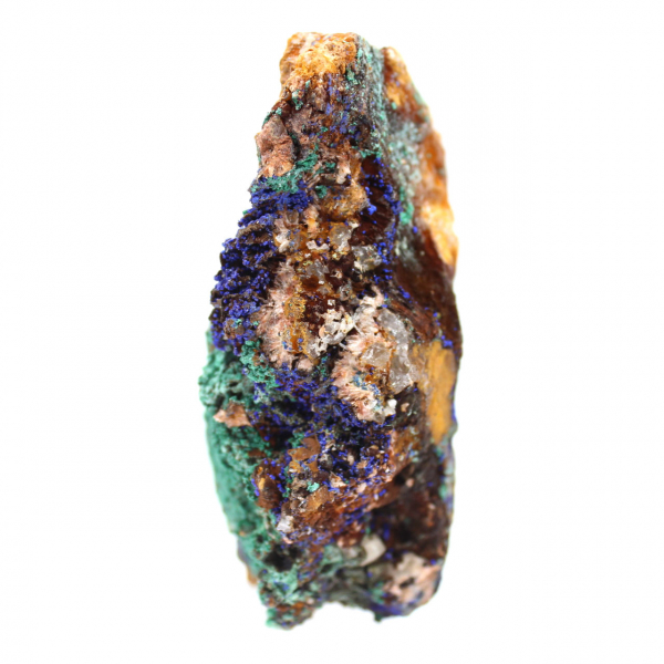 Natural Azurite and Malachite Duo