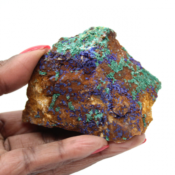 Raw Azurite Malachite from Morocco