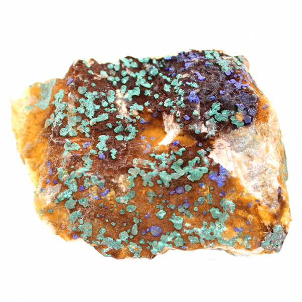 Azurite Malachite on matrix