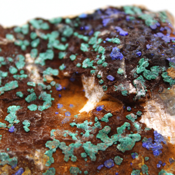 Azurite Malachite on matrix