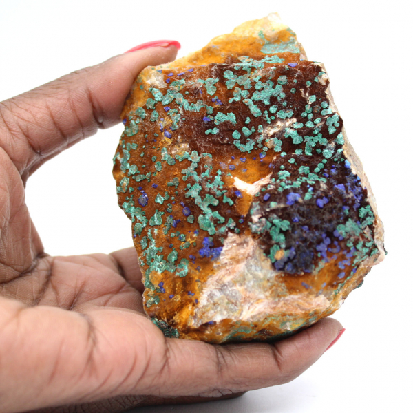 Azurite Malachite on matrix
