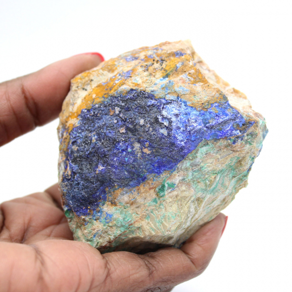 Mineral Malachite Azurite Morocco