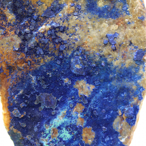 Malachite Azurite on gangue Morocco