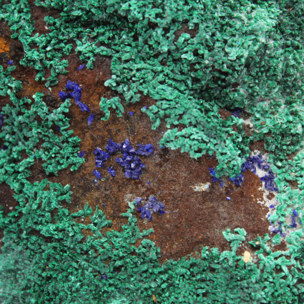 Raw Azurite Malachite from Morocco