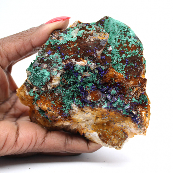 Azurite Malachite Duo on matrix