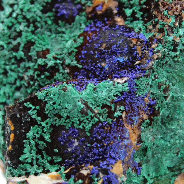 Malachite Azurite crystals