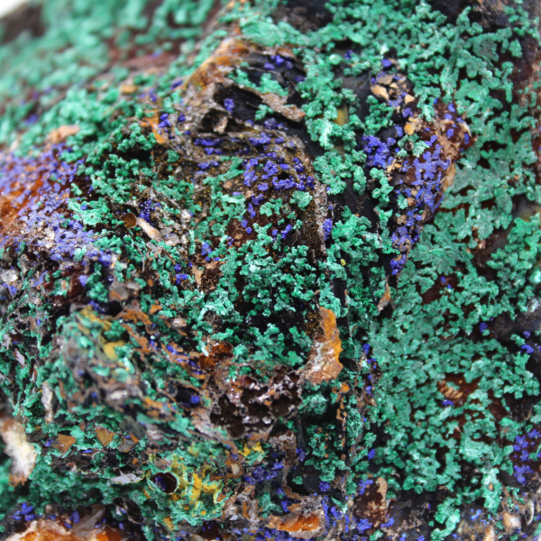 Azurite Malachite Crystals Morocco