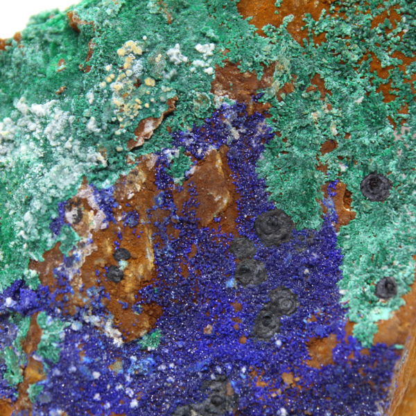 Azurite Malachite Crystals Morocco