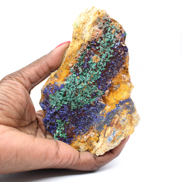 Azurite Malachite Mineral Morocco