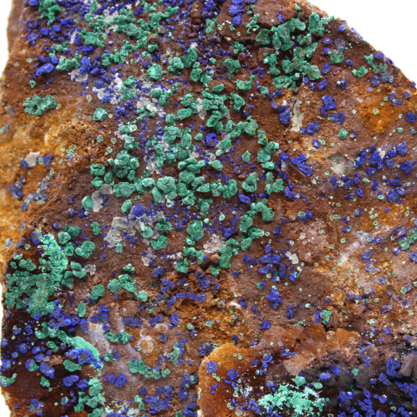 Mixed crystals Azurite Malachite