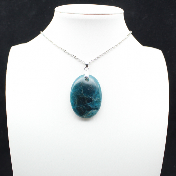 Madagascar Apatite Pendant - Dense Natural Crystal