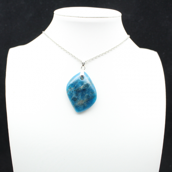 Madagascar Apatite Pendant - Blue Gem for Collectors