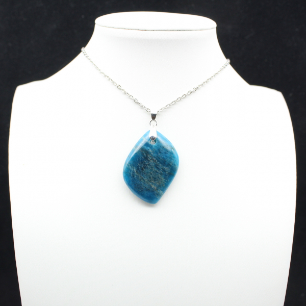 Madagascar Apatite Pendant - Blue Gem for Collectors