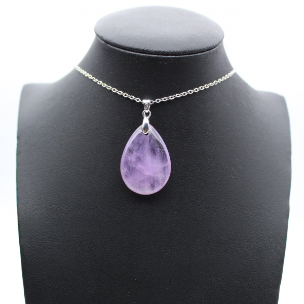 Amethyst Jewelry from Madagascar - Authentic Mineral Pendant