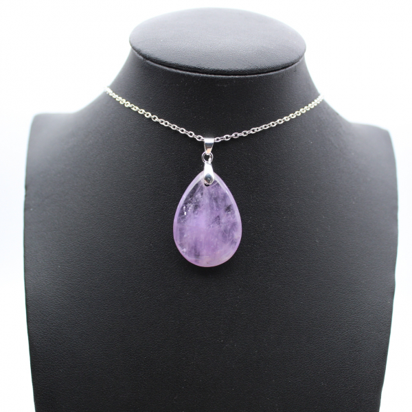 Amethyst Jewelry from Madagascar - Authentic Mineral Pendant