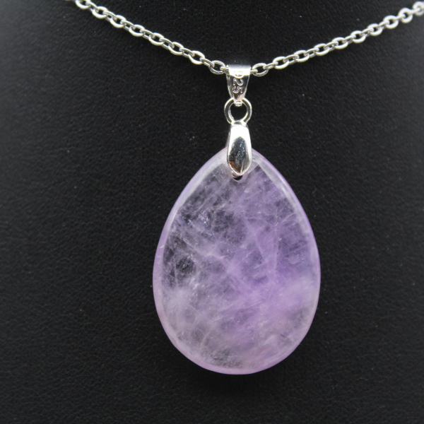 Madagascar Amethyst Pendant - Genuine Gemstone Jewelry