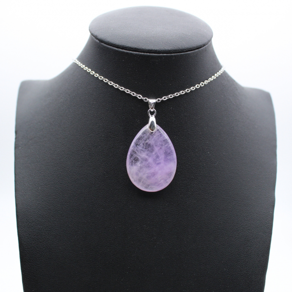 Madagascar Amethyst Pendant - Genuine Gemstone Jewelry