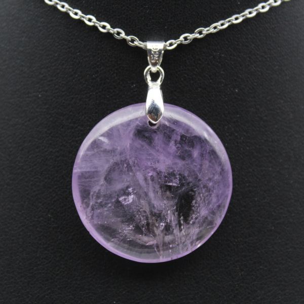 Amethyst Pendant - Mineral Strength and Brilliance