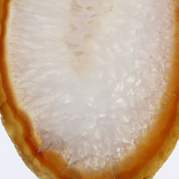 Specimen of polished sedimentary agate