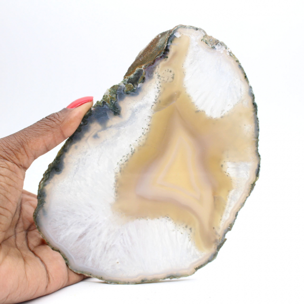 Agate Chalcedony Plaque
