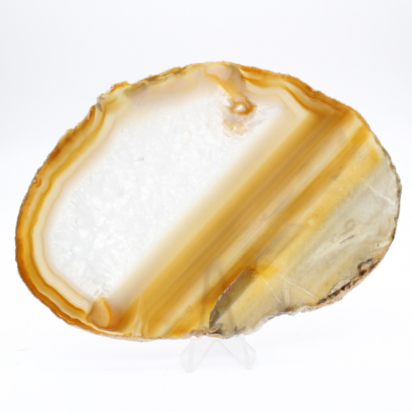 Small slice of Brazilian agate